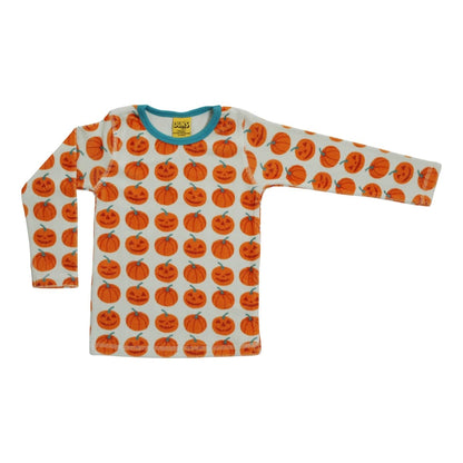 Pumpkins Velour Long Sleeve Shirt