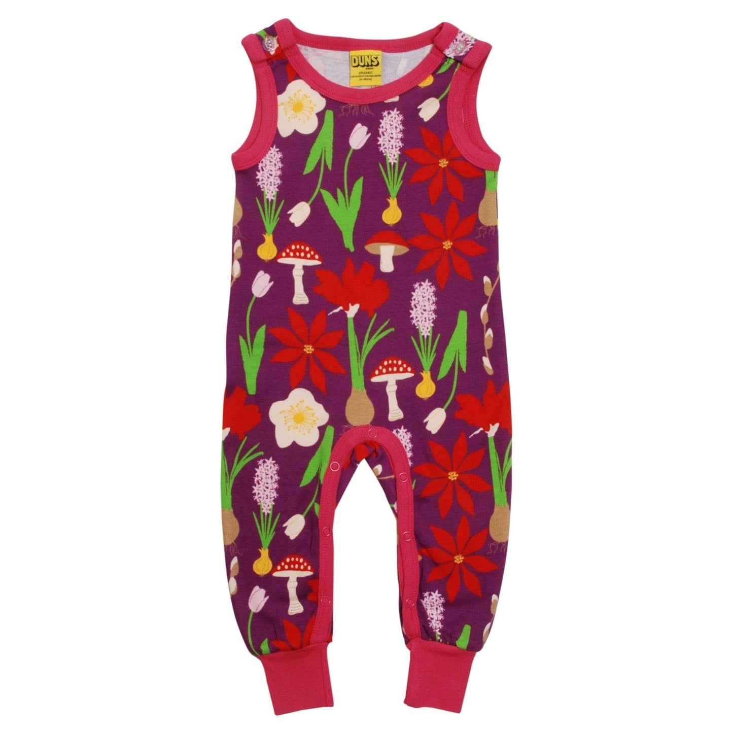 Winter Flowers Dungarees