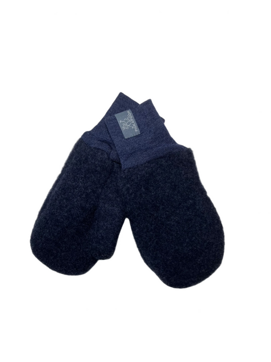 Pickapooh Merino Fleece Mitten Marine