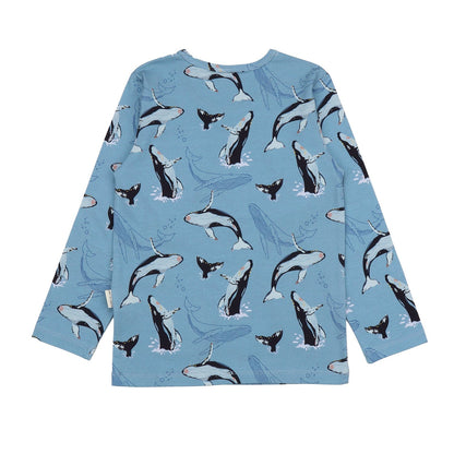 Jumping Whales Long Sleeve Shirt