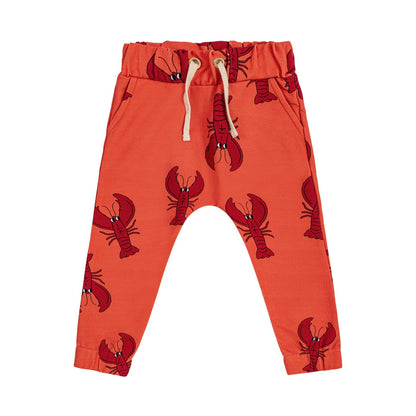 Dear Sophie Lobster Sweatpants Red