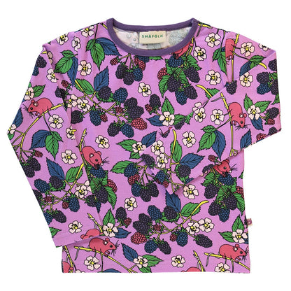 Blackberries Long Sleeve Shirt