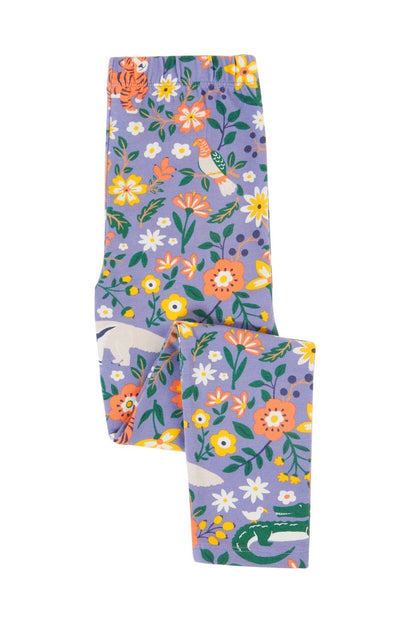 Libby Printed Leggings Rainforest Friends