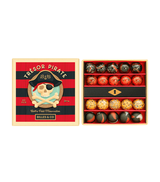 Pirate Treasure Marbles Mini Box - 40 Pack