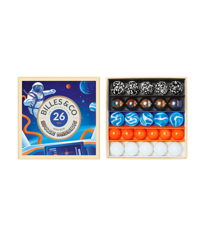 Space Mission Marbles Mini Box - 26 Pack