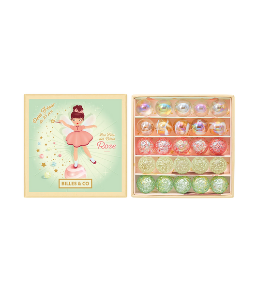 Fairy Treasure Marbles Mini Box - 25 Pieces