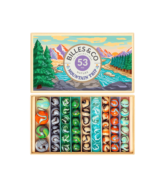 Mountain Trip Marble Set - 53 Pack