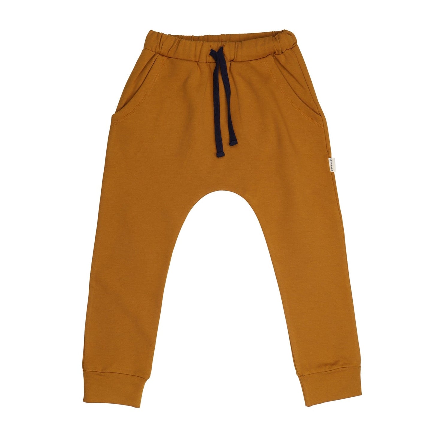 Mustard Drop Crotch Sweatpants
