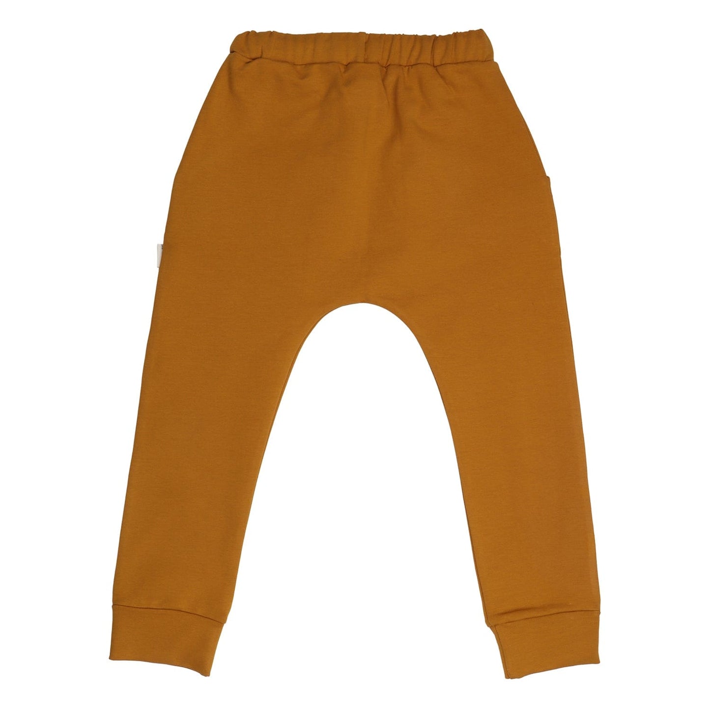 Mustard Drop Crotch Sweatpants