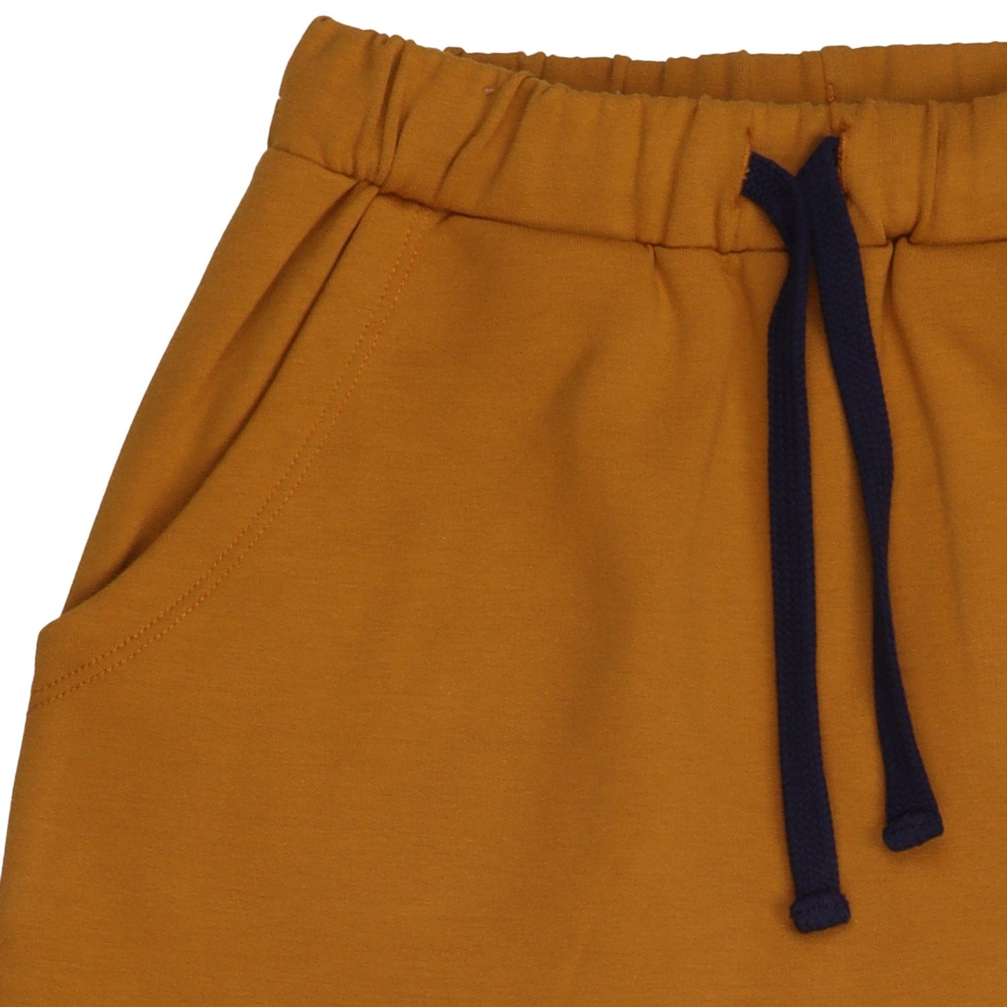 Mustard Drop Crotch Sweatpants