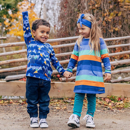 Mountain Long Sleeve Shirt Atlantic