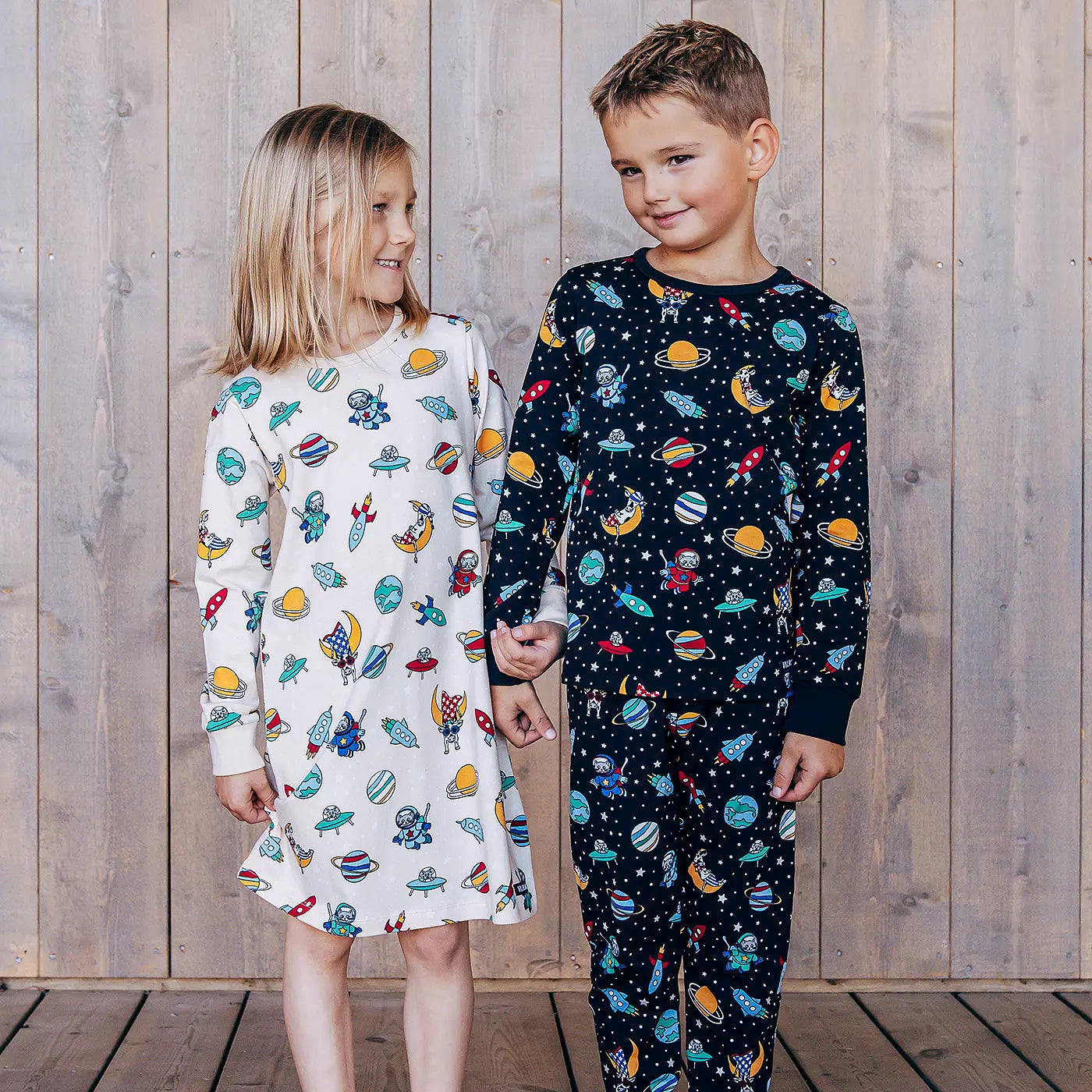 Villervalla Space Pyjama Night