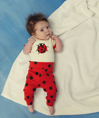 Ladybugs Short Bodysuit