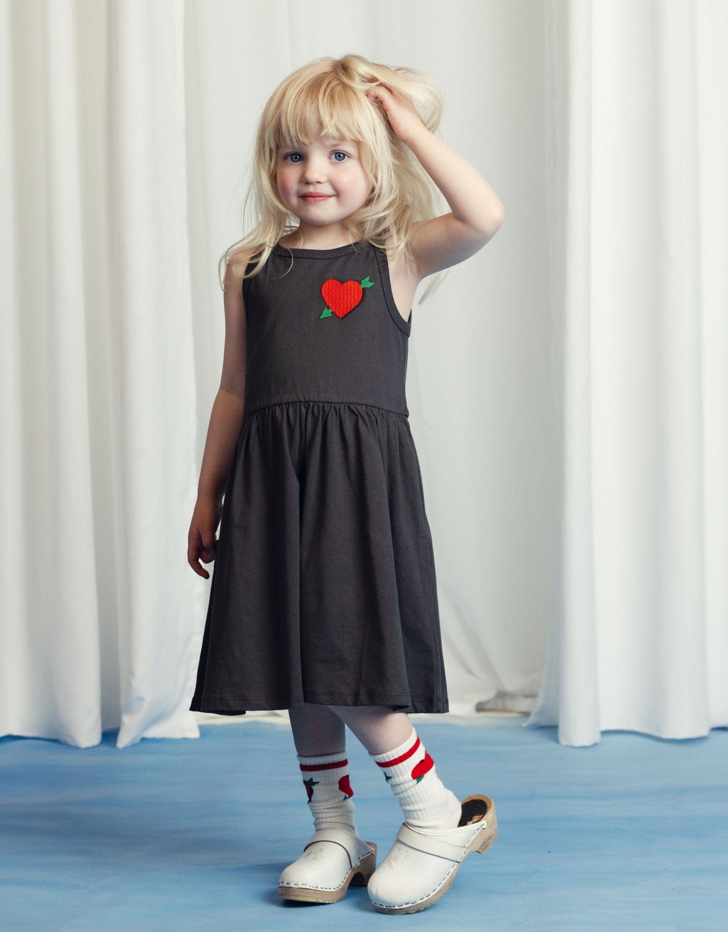 Arrowed Heart Tank Dress