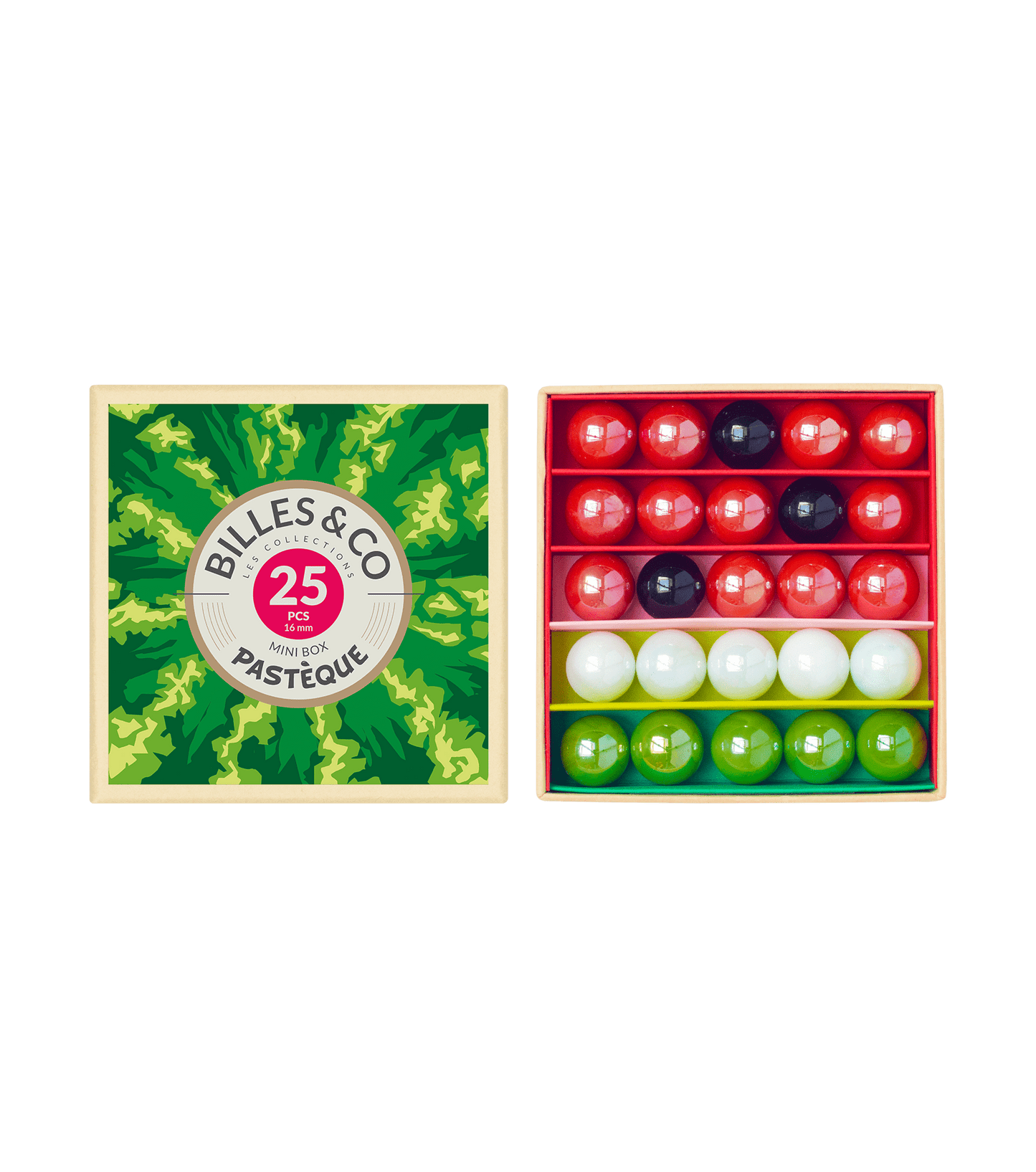Watermelon Marbles Mini Box - 25 Pack