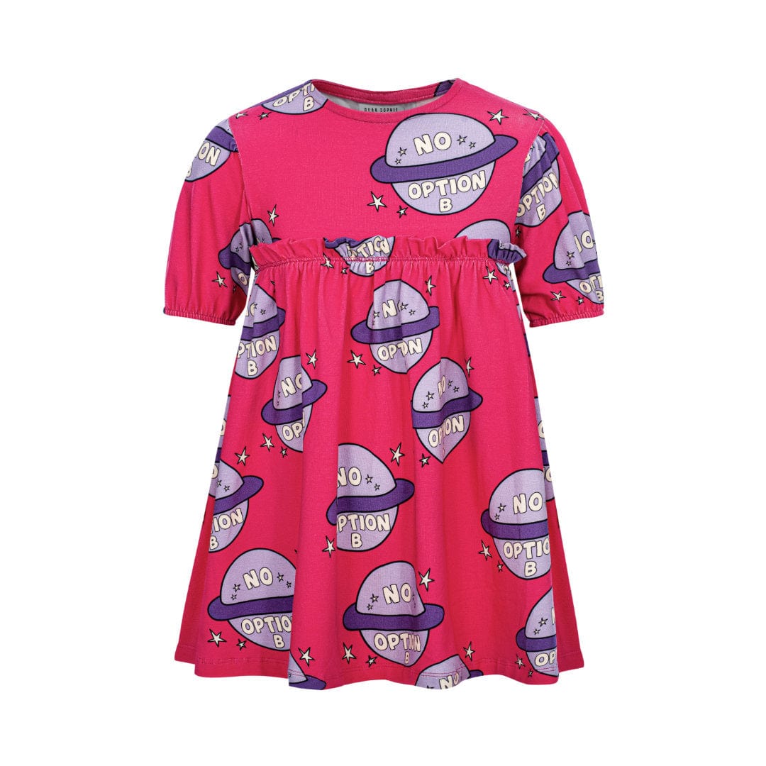 Planet Flared Dress Pink [only 2 to 4 Years left]