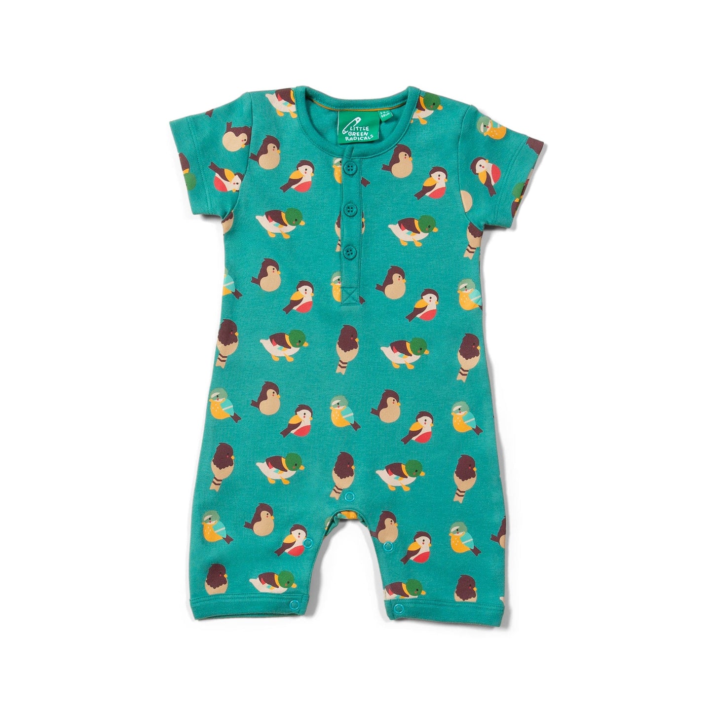 Garden Birds Organic Summer Romper