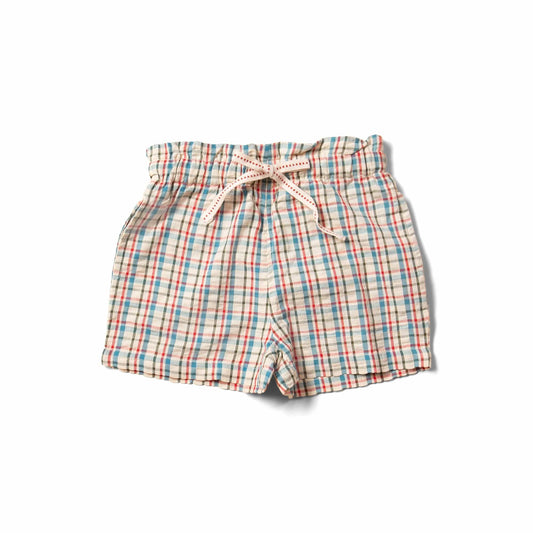 Checked Seersucker By The Sea Shorts