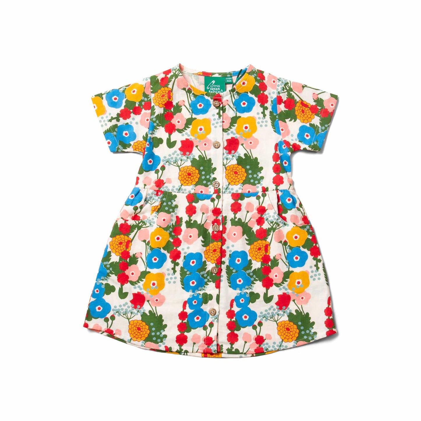 Flora And Fauna Short Sleeve Dress