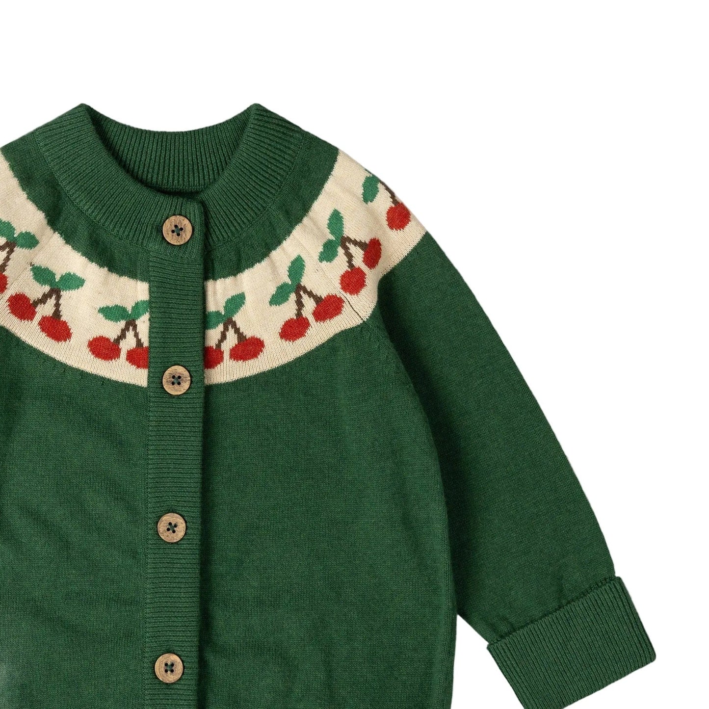Little Cherry Knitted Cardigan