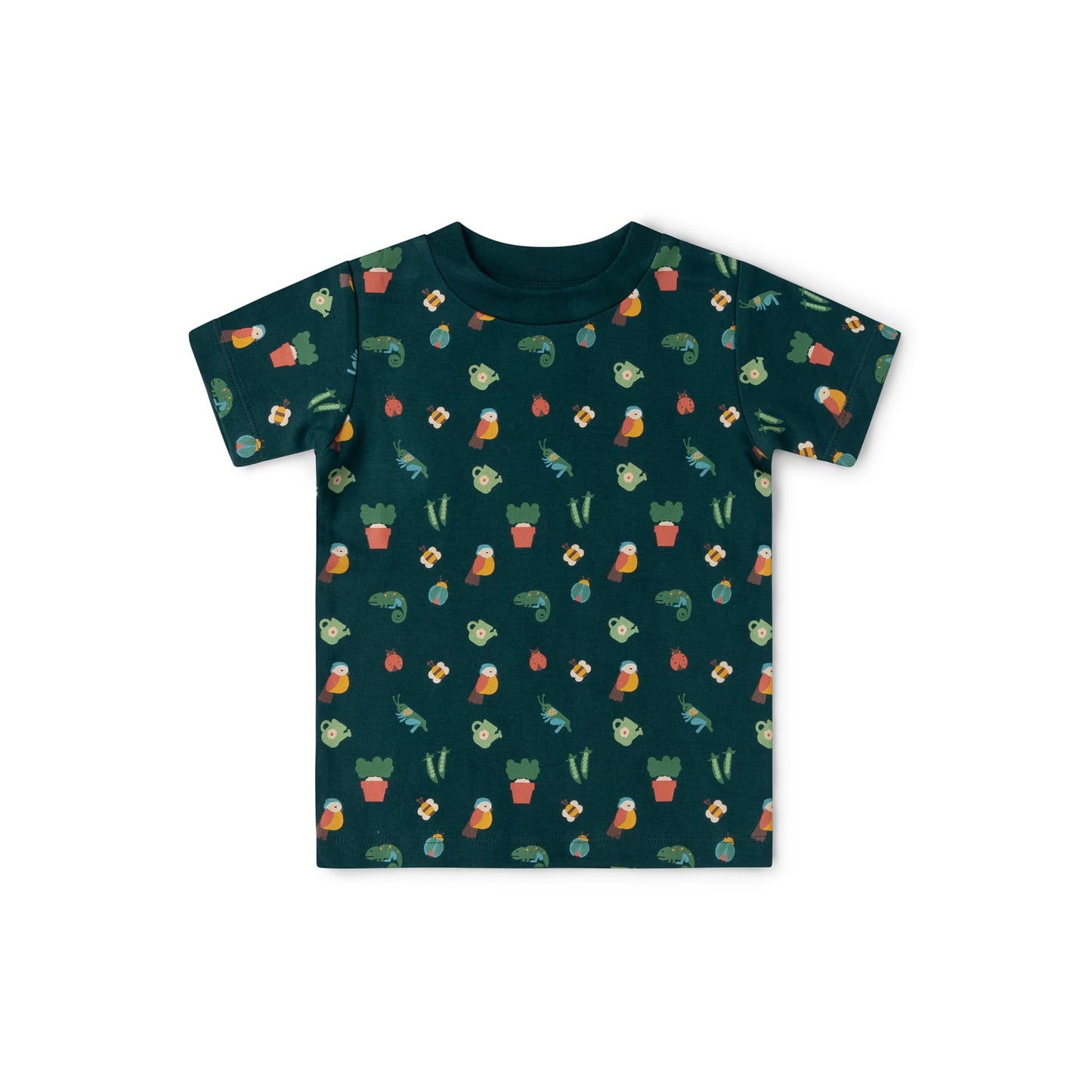 Little Green Radicals Spring Garden Short Sleeve T Shirt