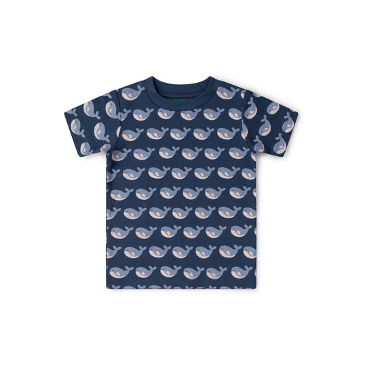 Singing Whales Short Sleeve T Shirt