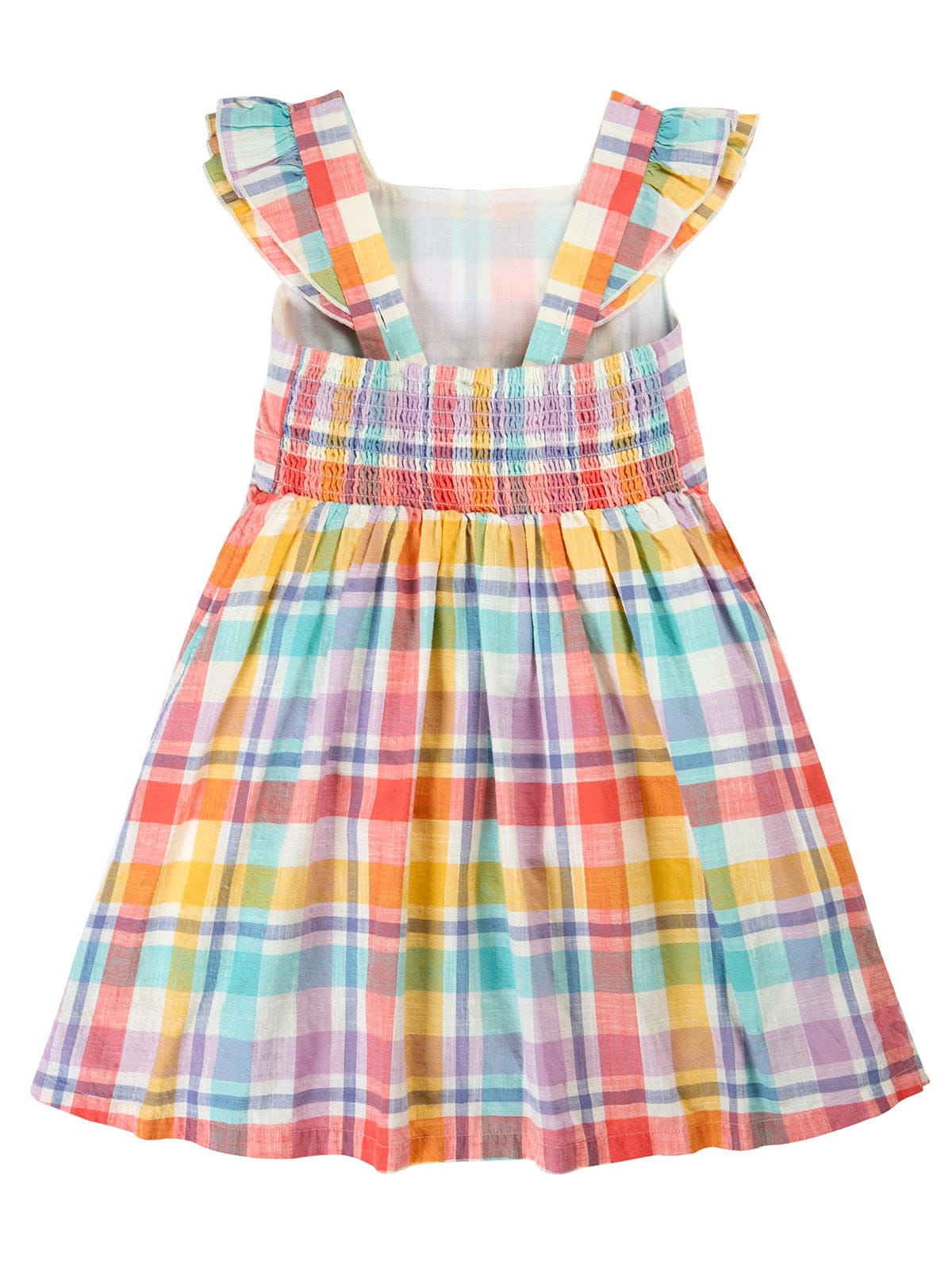 Hyacinth Dress Springtime Check/Flowers