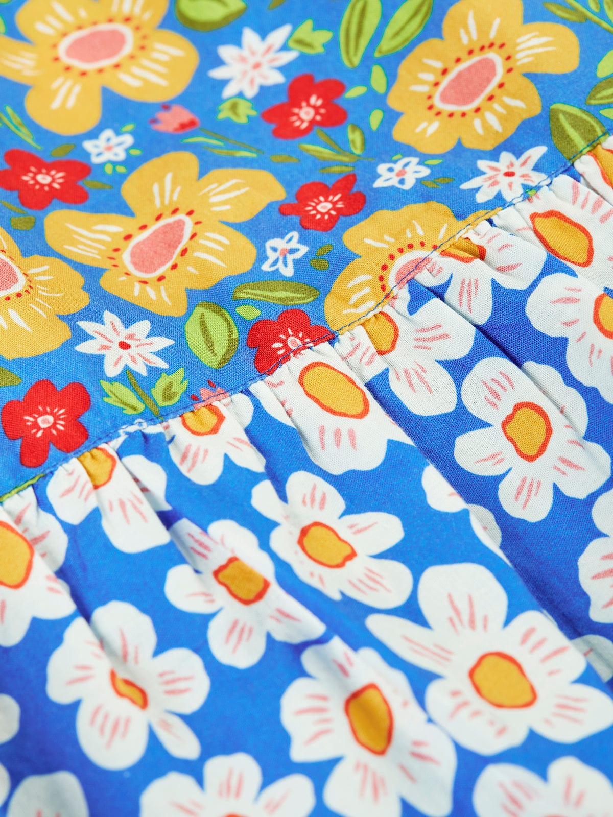Frugi Audrey Dress Picnic Posy/Daisy Chain