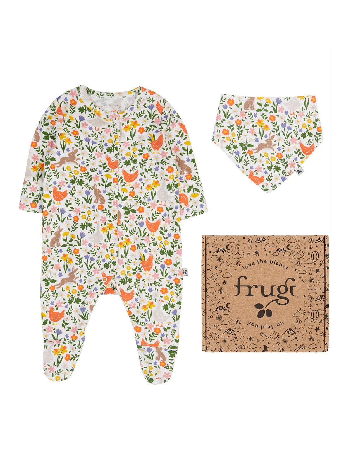 Frugi Lovely Organic Gift Set Meadow Play