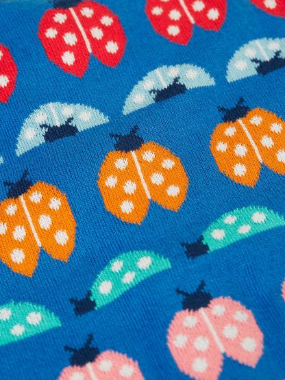 Mellion Cardigan Ladybird Fair Isle