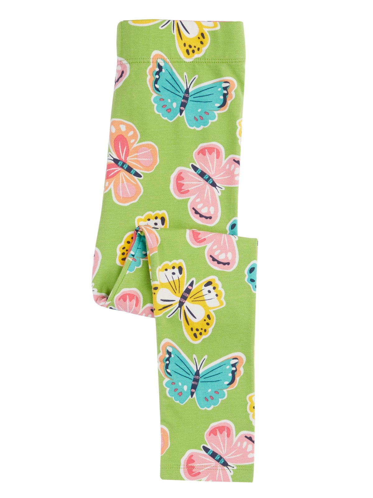 Frugi Leona Leggings Lime Flutterby