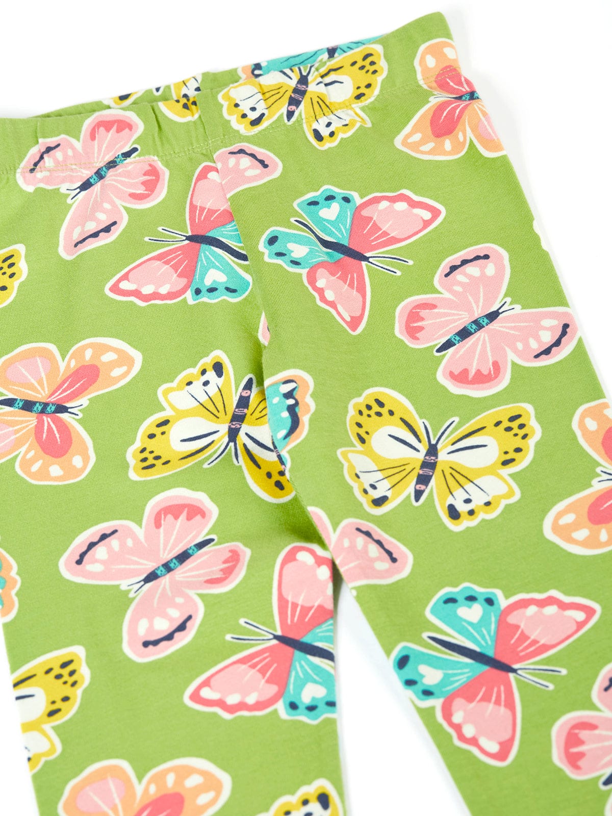 Frugi Leona Leggings Lime Flutterby