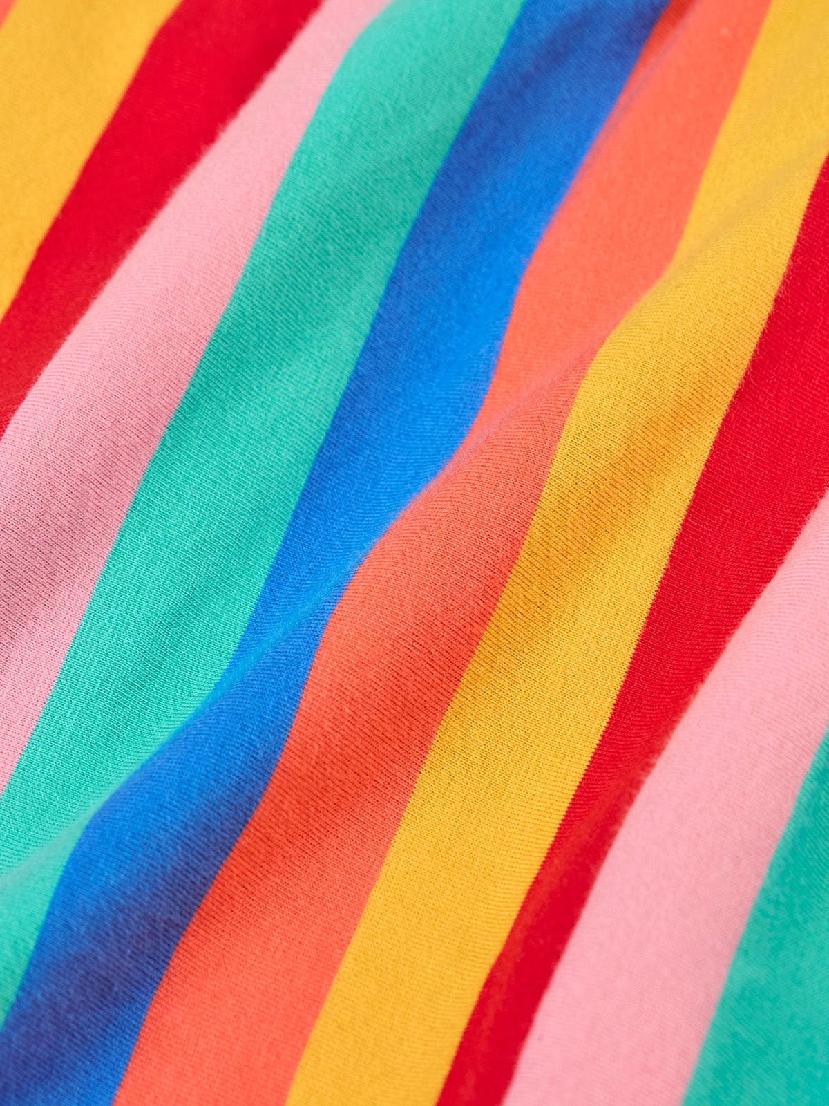 Frugi Alba Skort Strawberry Rainbow Stripe