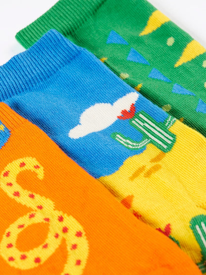 Rock My Socks 3 Pack Reptiles