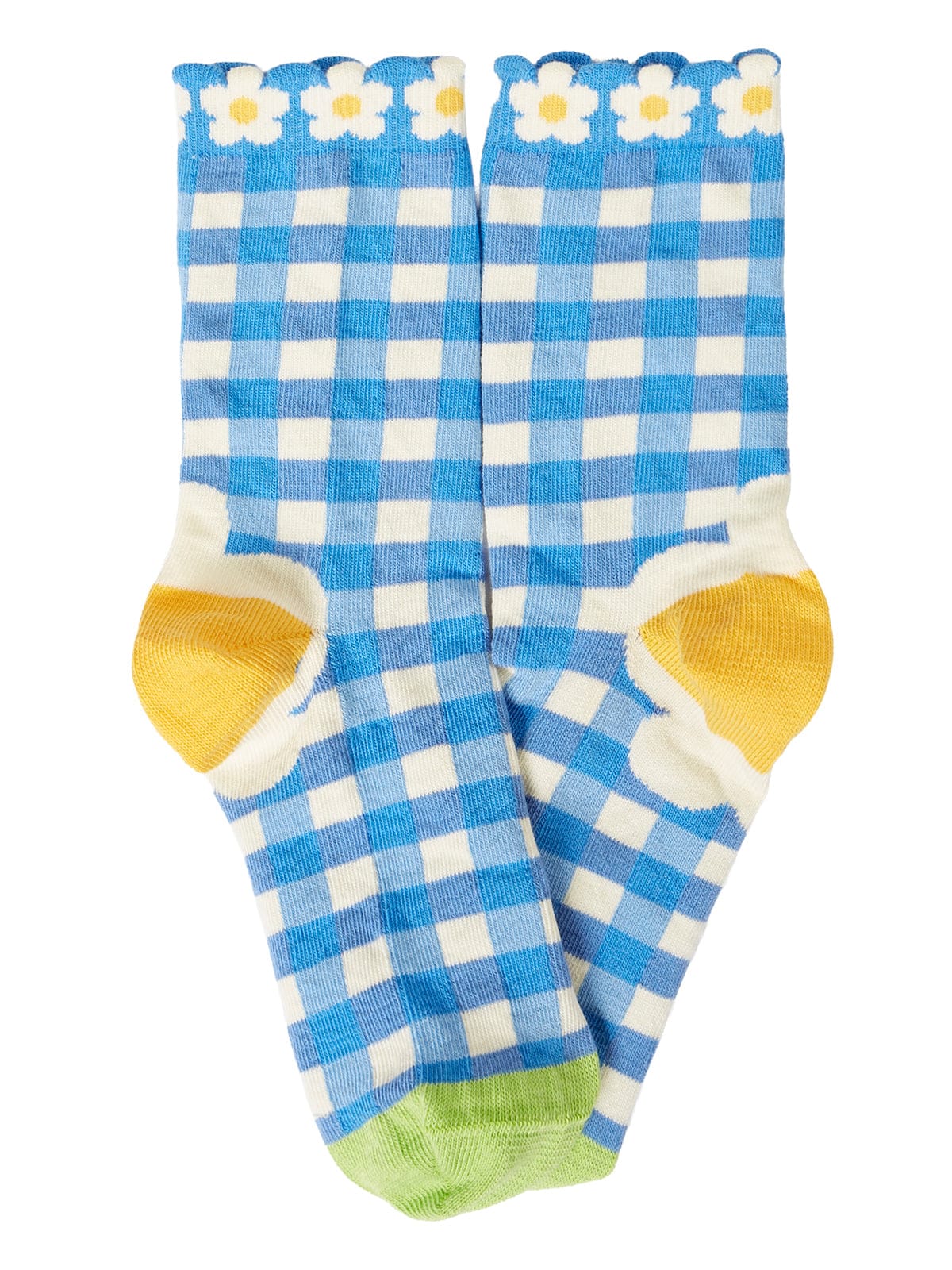 Frugi Frill Socks 2 Pack Picnic Multipack