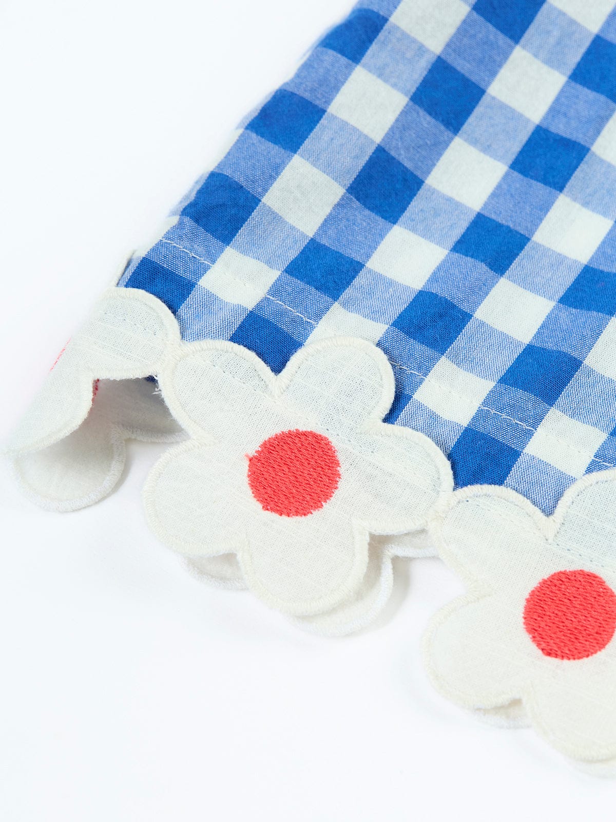 Frugi Sarah Shirt Cobalt Gingham/Daisy