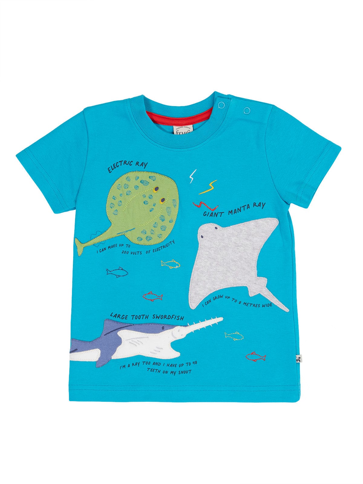Avery Circular T-Shirt Tropical Sea/Rays