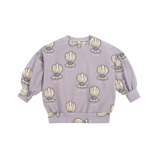 Shell Puff Sweatshirt Violet