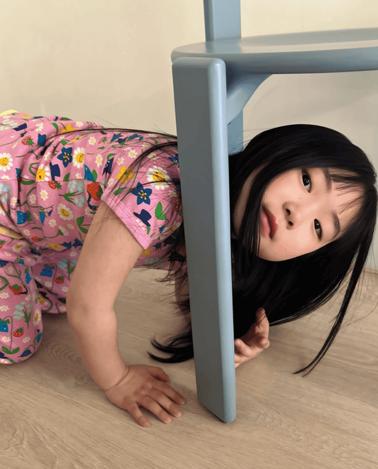 Happy Flower Baggy Pants