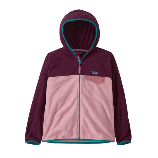 Kids' Micro D® Snap-T® Fleece Jacket Planet Pink