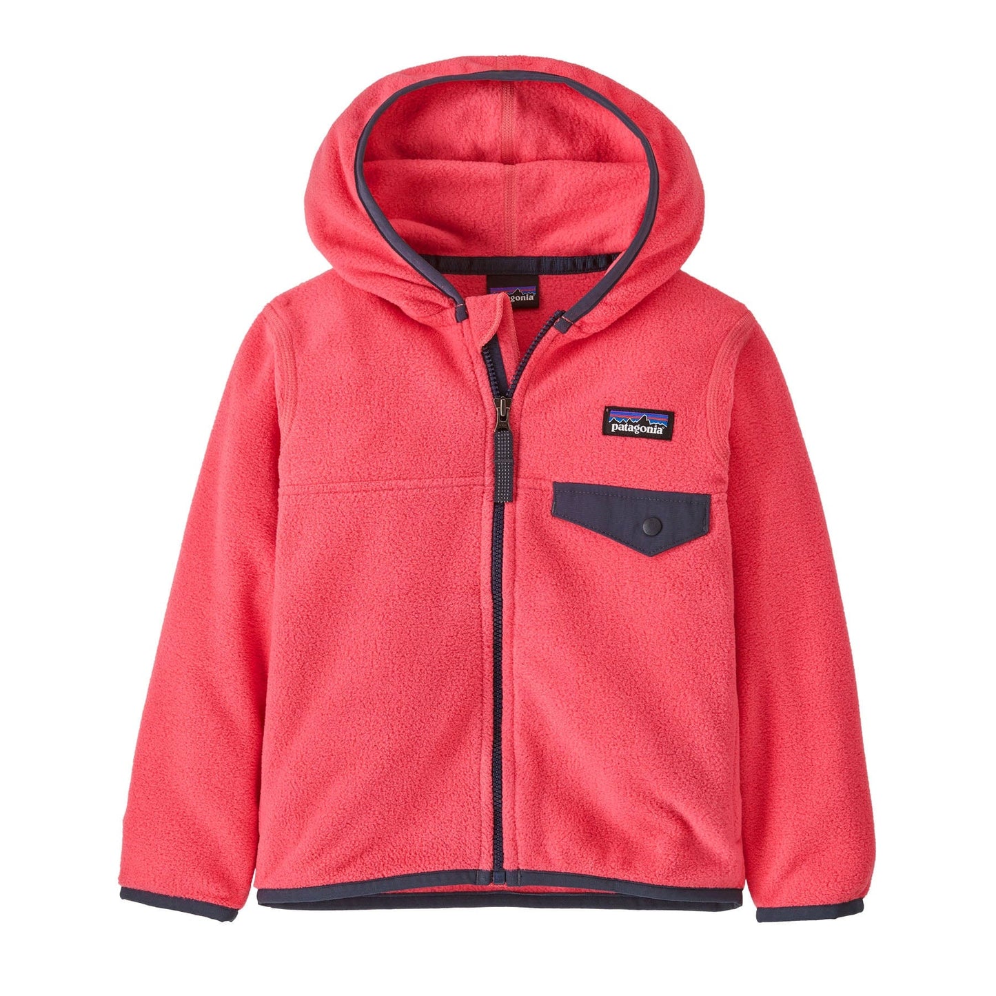 Baby Micro D® Snap-T® Fleece Jacket Sierra Pink