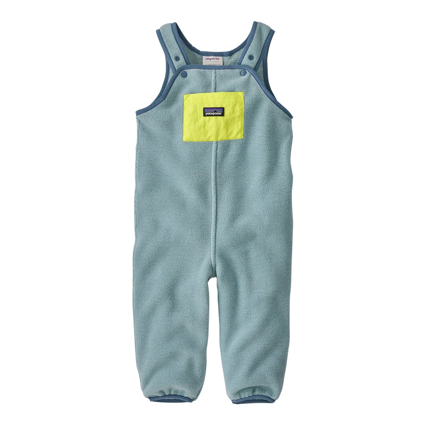 Baby Synchilla® Fleece Overalls Thermal Blue