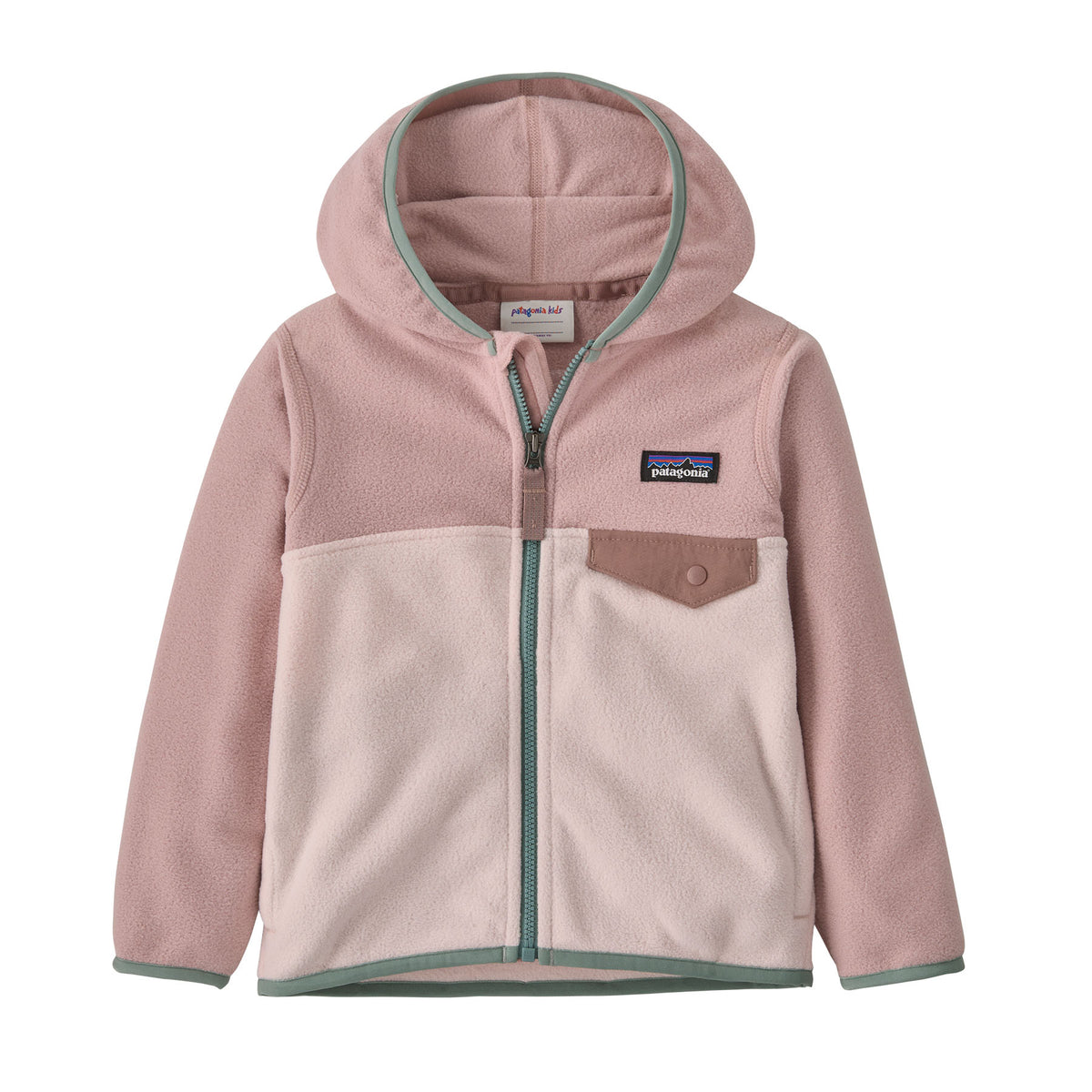 Baby & Toddler Micro D® Snap-T® Fleece Jacket Pink Frost