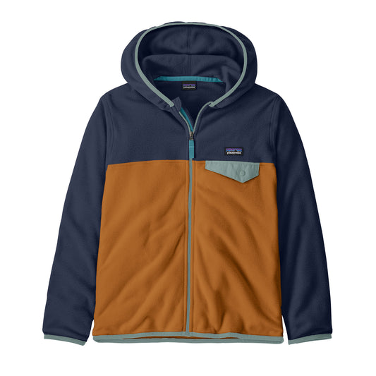 Patagonia Kids' Micro D® Snap-T® Fleece Jacket: Cinnamon Brown