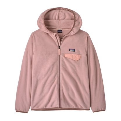 Patagonia Kids' Micro D® Snap-T® Fleece Jacket: Fuzzy Mauve