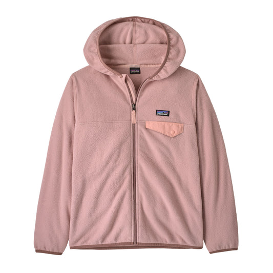 Patagonia Kids' Micro D® Snap-T® Fleece Jacket: Fuzzy Mauve