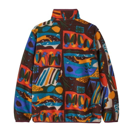 Kids' Lightweight Synchilla® Snap-T® Fleece Pullover  Let's Chat More: Den Brown