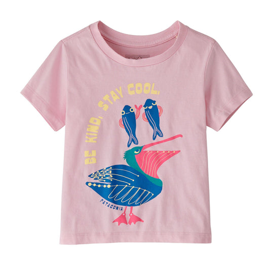 Baby & Toddler Graphic T-Shirt Free Ride: Peaceful Pink