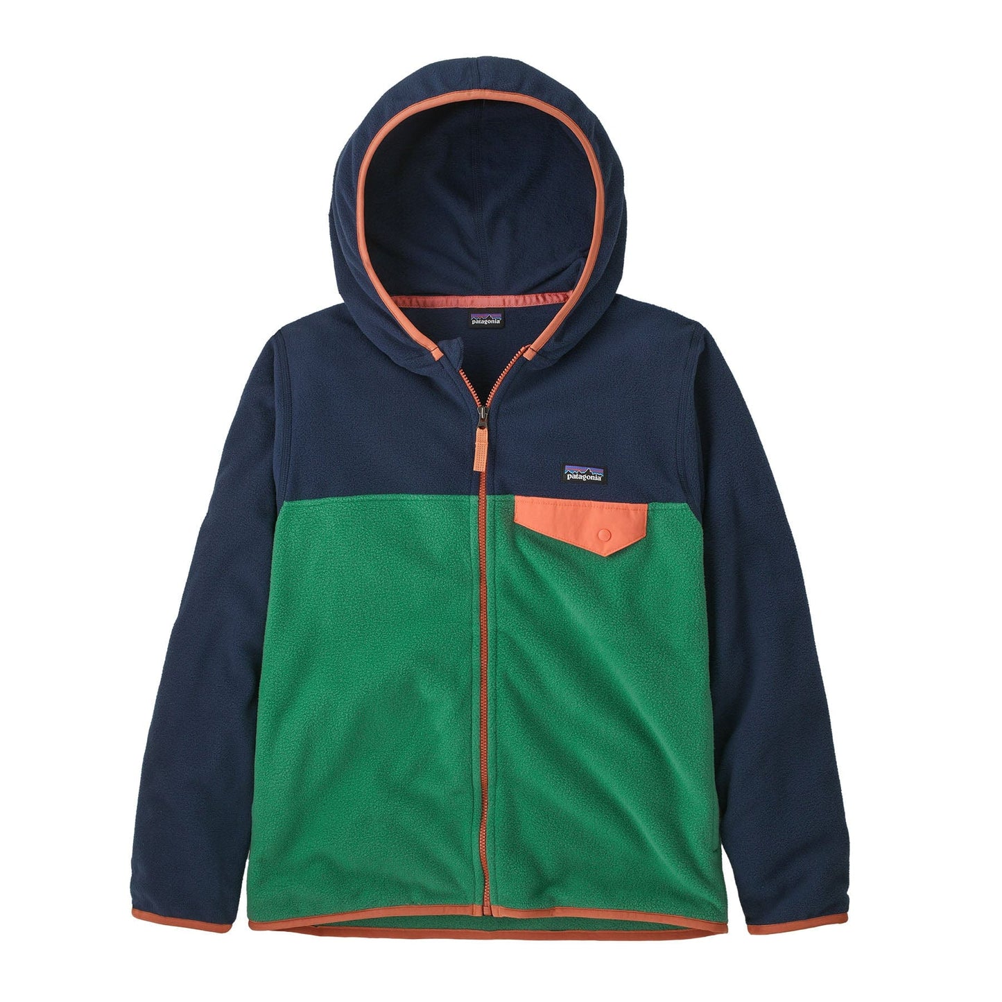 Kids' Micro D® Snap-T® Fleece Jacket Gather Green