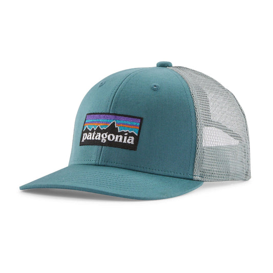 Kids' Trucker Hat  P-6 Logo: Wetland Blue